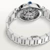 Cartier Pasha De Cartier Watch 41mm Automatic Steel Interchangeable Metal And Leather Straps WHPA0007