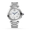 Cartier Pasha De Cartier Watch 41mm Automatic Steel Interchangeable Metal And Leather Straps WSPA0009