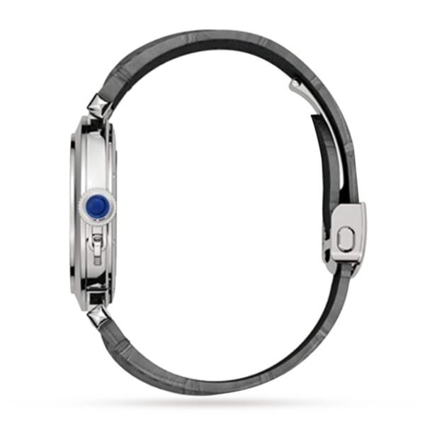 Cartier Pasha de Cartier watch 41 mm automatic movement steel 2 interchangeable leather straps WSPA0010