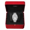 Cartier Santos De Cartier Watch Large Model Automatic Steel Interchangeable Metal And Leather Bracelets WSSA0018/WSSA0009