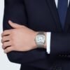 Cartier Santos De Cartier Watch Large Model Automatic Steel Interchangeable Metal And Leather Bracelets WSSA0018/WSSA0009