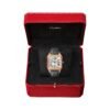 Cartier Santos-Dumont Watch Large Model Quartz Pink Gold Leather WGSA0021