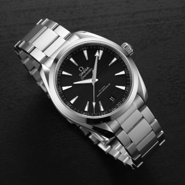 Omega Seamaster Aqua Terra 150M Mens Black Dial 41mm Automatic Co-Axial Watch O22010412101001