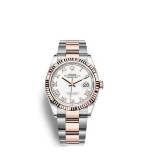 Rolex Datejust 36 Oyster 36 mm Oystersteel and Everose gold m126231-0016