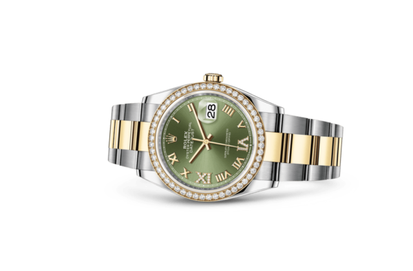 Rolex Datejust 36 Oyster 36 mm Oystersteel yellow gold and diamonds m126283rbr-0012