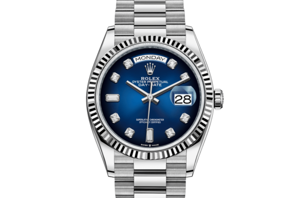 Rolex Day-Date 36 Oyster 36 mm white gold m128239-0023