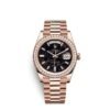 Rolex Day-Date 40 Oyster 40 mm Everose gold and diamonds m228345rbr-0016