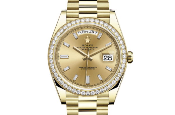 Rolex Day-Date 40 Oyster 40 mm yellow gold and diamonds m228348rbr-0002
