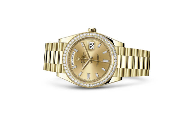 Rolex Day-Date 40 Oyster 40 mm yellow gold and diamonds m228348rbr-0002
