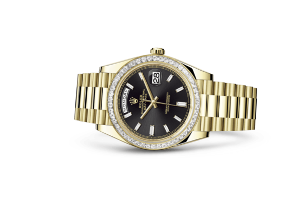 Rolex Day-Date 40 Oyster 40 mm yellow gold and diamonds m228398tbr-0001
