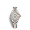 Rolex Lady-Datejust Oyster 28 mm Oystersteel Everose gold and diamonds m279381rbr-0013
